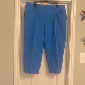 Blue Capri Pants